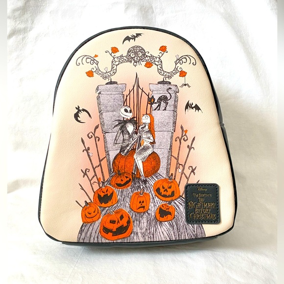 Loungefly Disney Nightmare Before Christmas mini backpack - Picture 1 of 4
